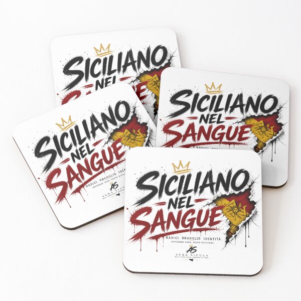 Item preview, Siciliano nel Sangue – Sicilian Pride Streetwear Design designed and sold by AURA SICULA.