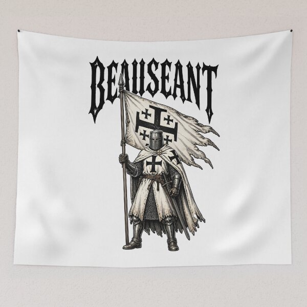 Item preview, Beauseant Standard Bearer - Streetwear  designed and sold by Dhenin Studio.