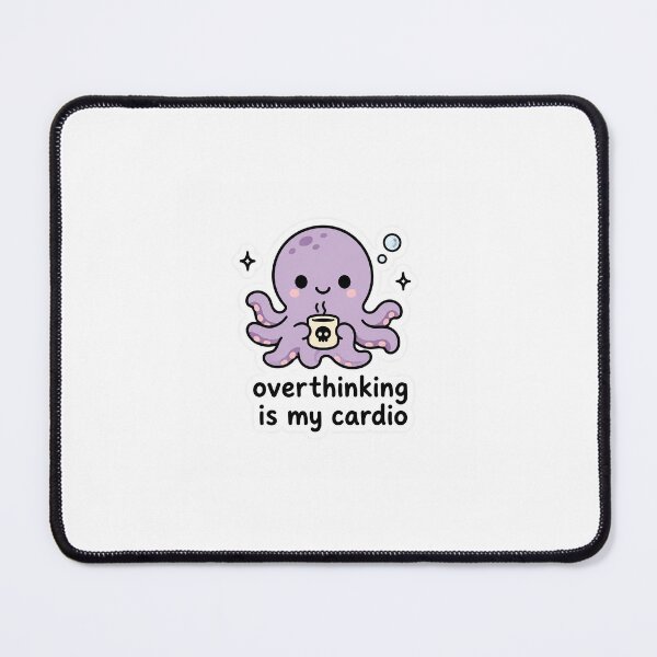 Item preview, Overthinking is my cardio designed and sold by JBWphotos.