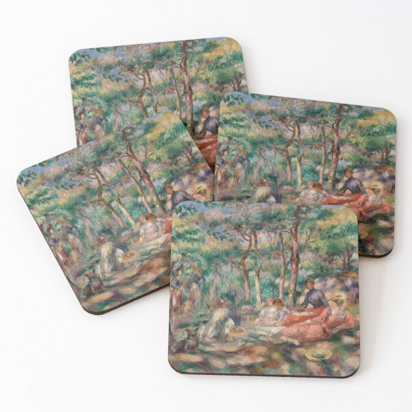 Item preview, Picnic Le Dejeuner Sur Lherbe by Pierre-Auguste Renoir: Impressionist Garden Scene designed and sold by artofuniverse.
