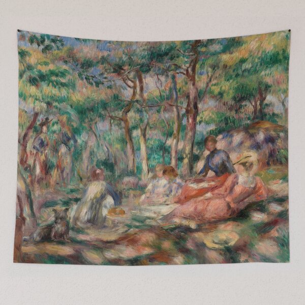 Item preview, Picnic Le Dejeuner Sur Lherbe by Pierre-Auguste Renoir: Impressionist Garden Scene designed and sold by artofuniverse.