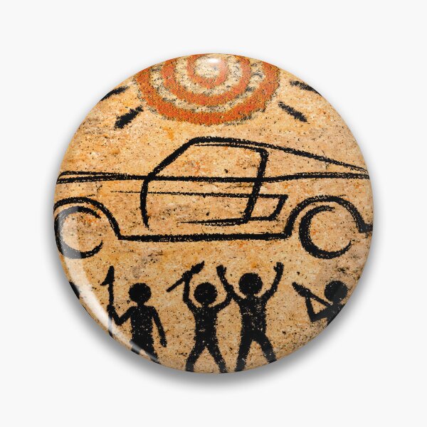 Item preview, Ancestral Muscle Car Devotion Cave Painting Naive Design designed and sold by EdGraphy.