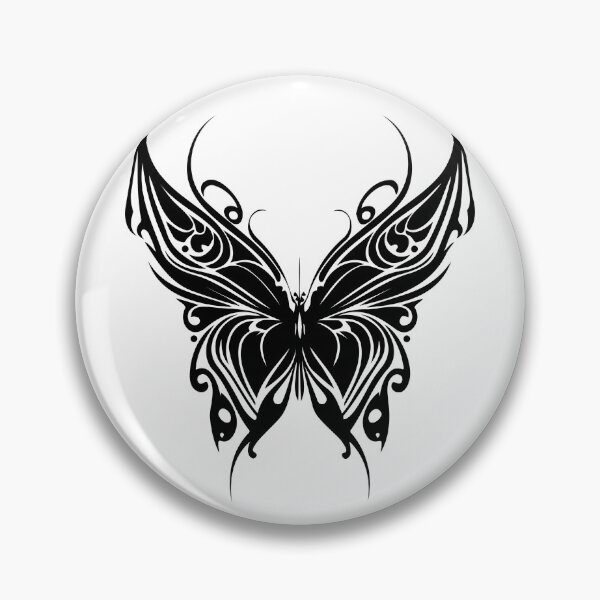 Item preview, Butterfly Midnight Raven Silhouette Design designed and sold by TerryCoreCraft.