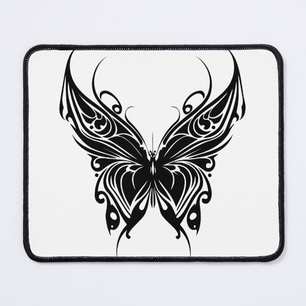 Item preview, Butterfly Midnight Raven Silhouette Design designed and sold by TerryCoreCraft.