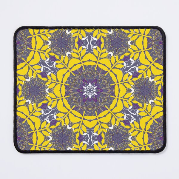 Item preview, Mandala ornament - yellow-violet designed and sold by kobyakov.