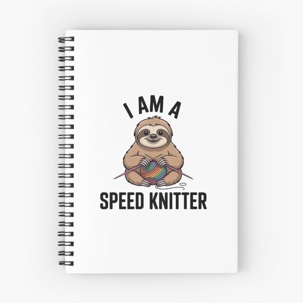 Item preview, Funny I Am A Speed Knitter Sloth Sticker designed and sold by Mr-wow.