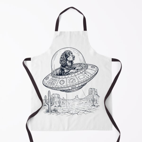 Item preview, Vintage Gordon Setter Riding UFO Dog Mom Dad Lover designed and sold by DoodleTortle.