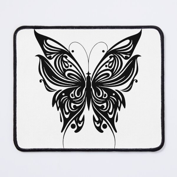 Item preview, Butterfly Solid Black Background Texture designed and sold by TerryCoreCraft.