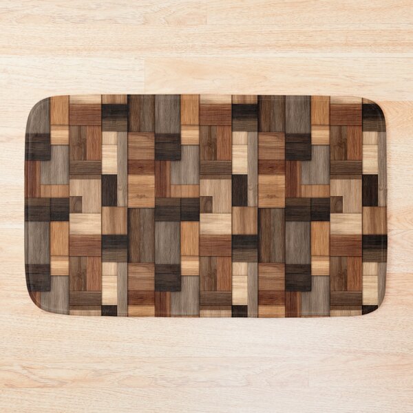 Item preview, Rustic Wood Grain Geometric Pattern designed and sold by NicolasGlowArt.