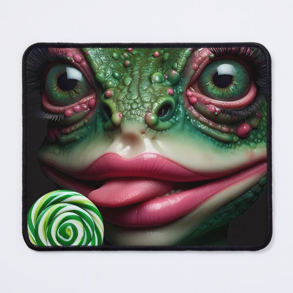 Item preview, Flirty Frog with Lollipop designed and sold by LujziWorld.