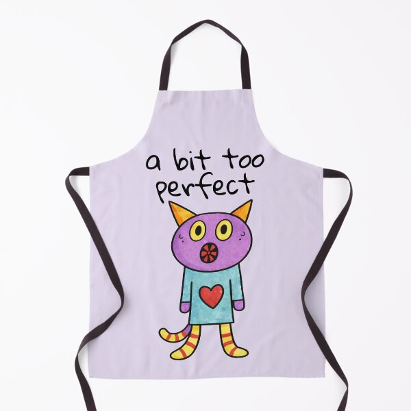 Item preview, A Bit Too Perfect Cute Anxiuos Cat designed and sold by SoftBeing.