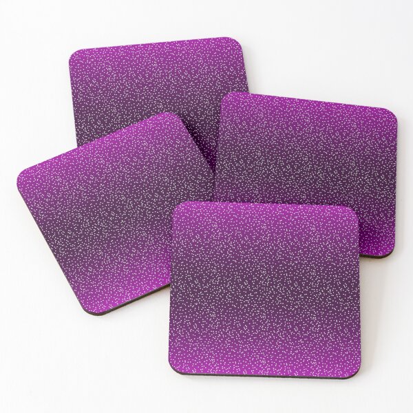 Item preview, Magenta Ombre with White Glitter Horizontal designed and sold by Art in My Loft.