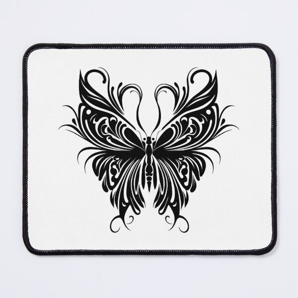Item preview, Butterfly Abstract Black Texture Pattern designed and sold by TerryCoreCraft.