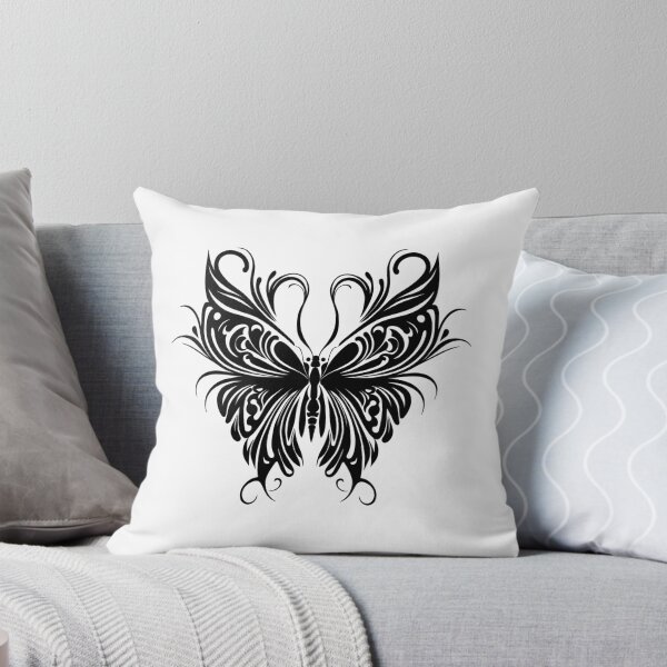 Item preview, Butterfly Abstract Black Texture Pattern designed and sold by TerryCoreCraft.
