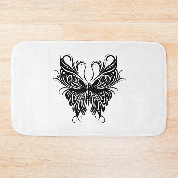 Item preview, Butterfly Abstract Black Texture Pattern designed and sold by TerryCoreCraft.