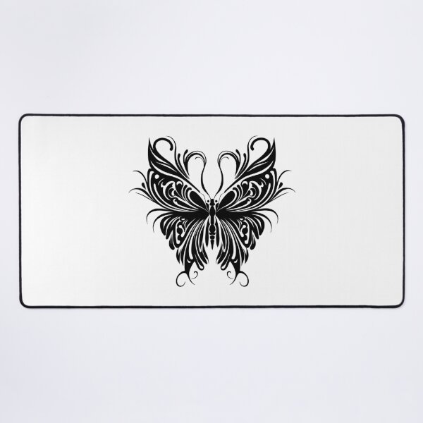Item preview, Butterfly Abstract Black Texture Pattern designed and sold by TerryCoreCraft.