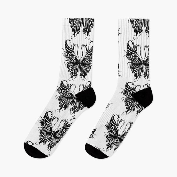 Item preview, Butterfly Abstract Black Texture Pattern designed and sold by TerryCoreCraft.