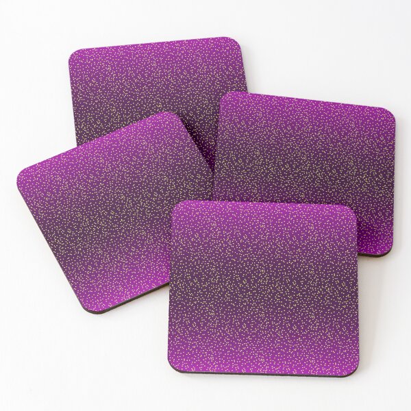 Item preview, Magenta Ombre with Yellow Glitter Horizontal designed and sold by Art in My Loft.