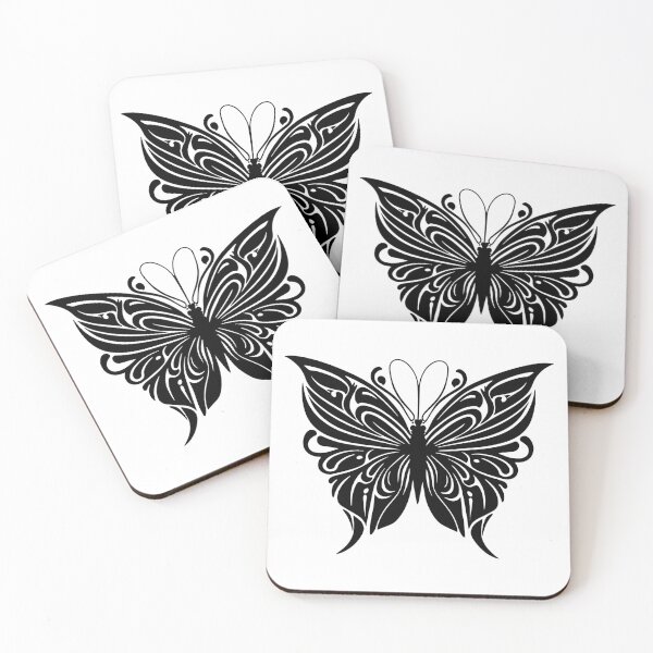Item preview, Butterfly Abstract Geometric Pattern Art designed and sold by TerryCoreCraft.