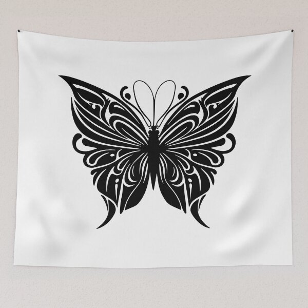 Item preview, Butterfly Abstract Geometric Pattern Art designed and sold by TerryCoreCraft.