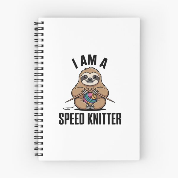 Item preview, Speed Knitter Funny Yarn Lover T-Shirt Decal designed and sold by Mr-wow.