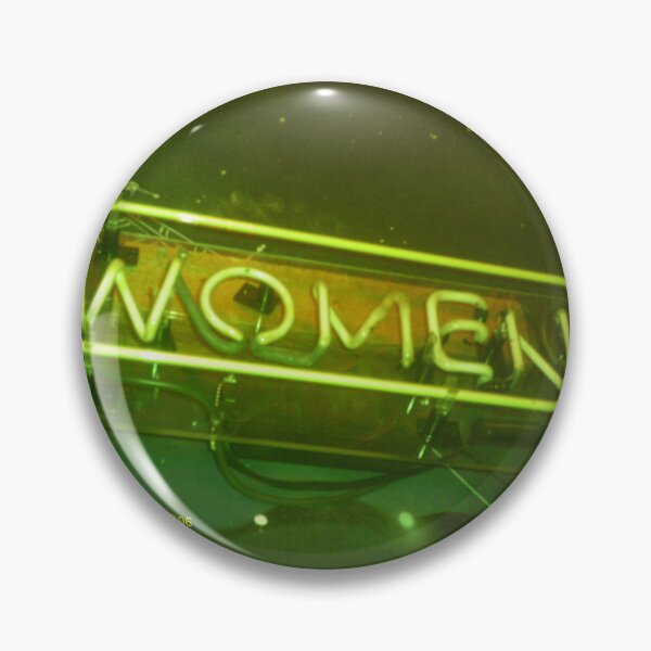 Item preview, Women Neon Bathroom Sign designed and sold by DoodleMoreStuff.