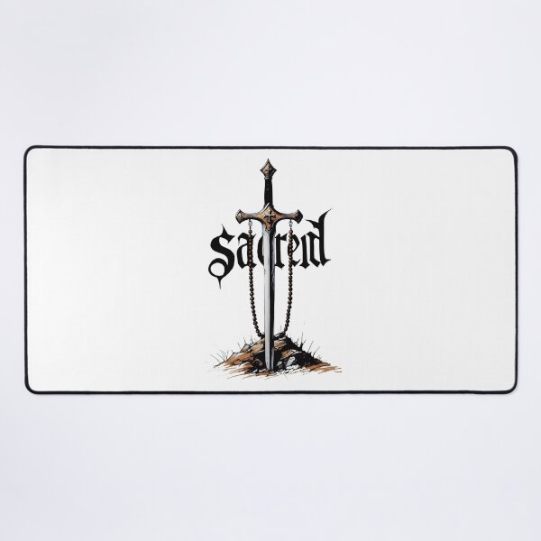 Item preview, Sacred Blade and Rosary - Streetwear designed and sold by Dhenin Studio.