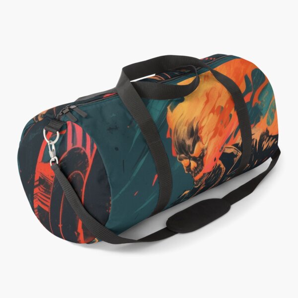 Item preview, Flaming Skull Rider  designed and sold by AnimeArsenalPrints.