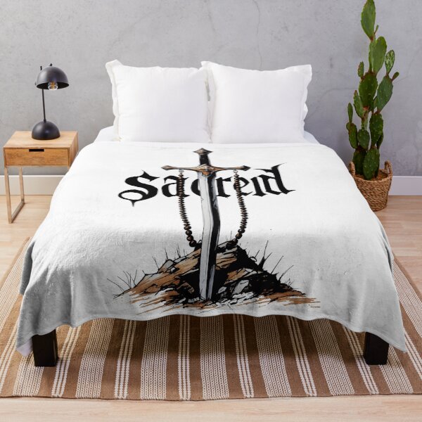 Item preview, Sacred Blade and Rosary - Streetwear  designed and sold by Dhenin Studio.