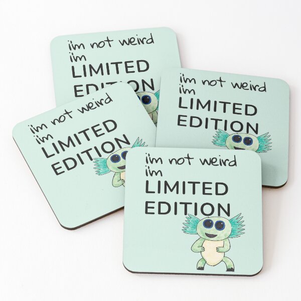 Item preview, I'm Not Weird I'm Limited Edition Cute Monster designed and sold by SoftBeing.