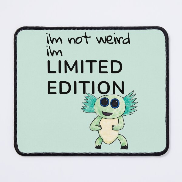 Item preview, I'm Not Weird I'm Limited Edition Cute Monster designed and sold by SoftBeing.