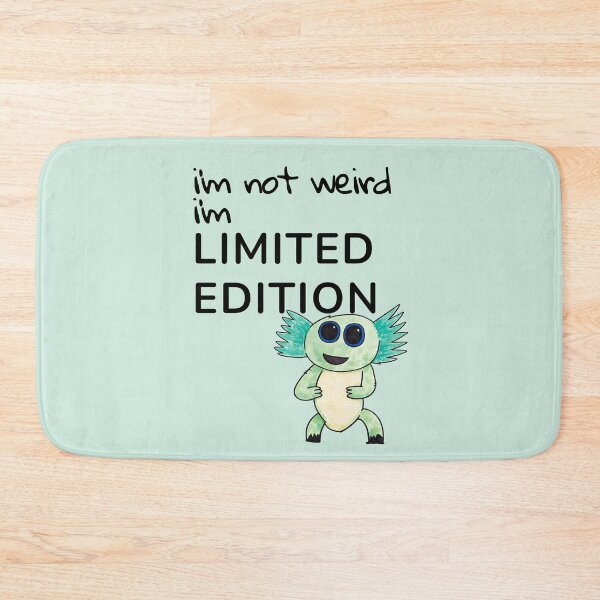 Item preview, I'm Not Weird I'm Limited Edition Cute Monster designed and sold by SoftBeing.
