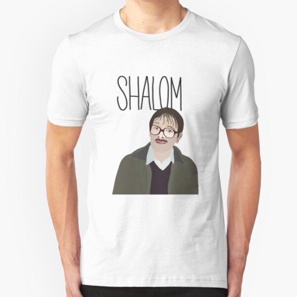 Jim Friday Night Dinner Shalom Jackie Slim Fit T-Shirt