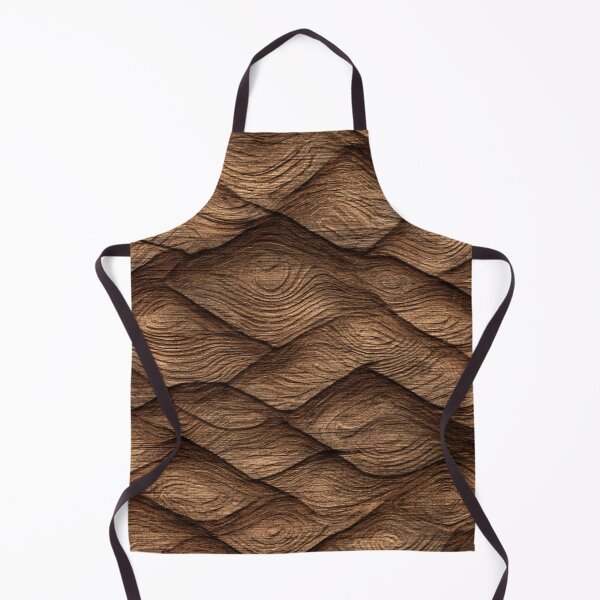 Item preview, Organic Wavy Wood Grain Texture Pattern Print designed and sold by NicolasGlowArt.