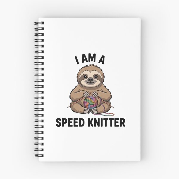 Item preview, I Am A Speed Knitter Funny Sloth Gift for Knitters designed and sold by Mr-wow.