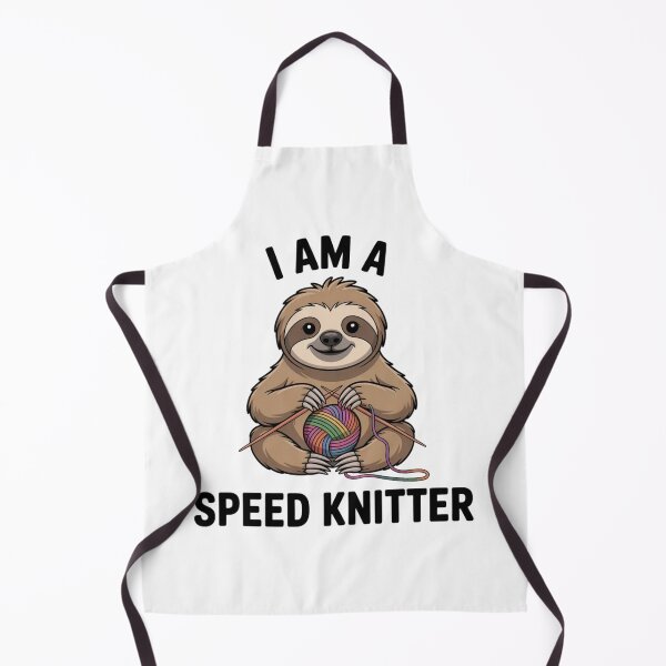 Item preview, I Am A Speed Knitter Funny Sloth Gift for Knitters designed and sold by Mr-wow.