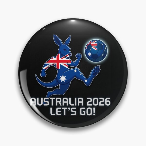 Item preview, Australia 2026 Soccer Kangaroo Shirt | Aussie Football Fan Design | Let’s Go Australia Sports Gift designed and sold by Prime legend .