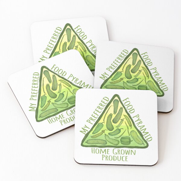 Item preview, Green food Pyramid, home grown produce, gardeners diet designed and sold by EmmaSB-Designs.
