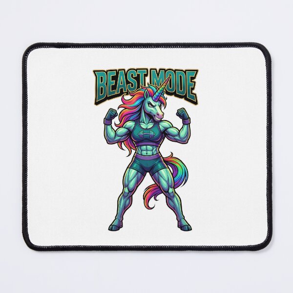 Item preview, Fitness Female Unicorn Gym Rainbow Strength designed and sold by JulyClub.