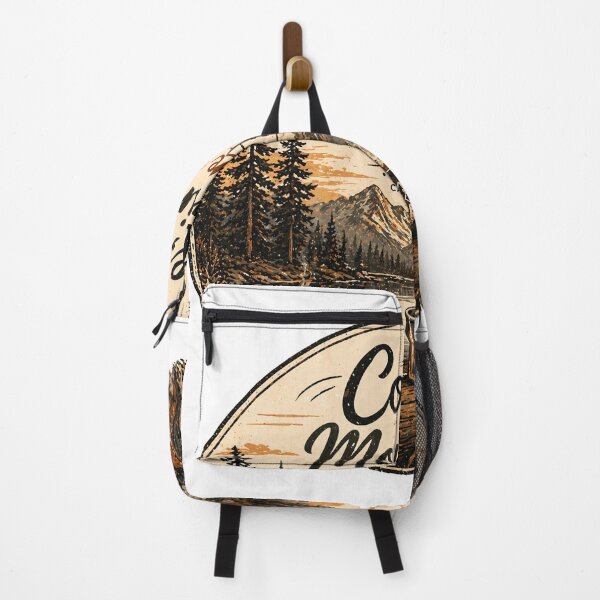 Item preview, Coffee Mountains Silence Shirt, Cozy Camping T-Shirt, Mountain Aesthetic Tee, Nature Lover Gift, Campfire Shirt, Outdoor Lifestyle Tee designed and sold by Arjay Graphic Design.