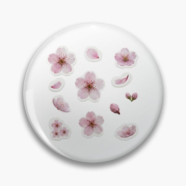 Item preview, Realistic Pink Cherry Blossom Sakura Sticker Set designed and sold by ogduckboy.