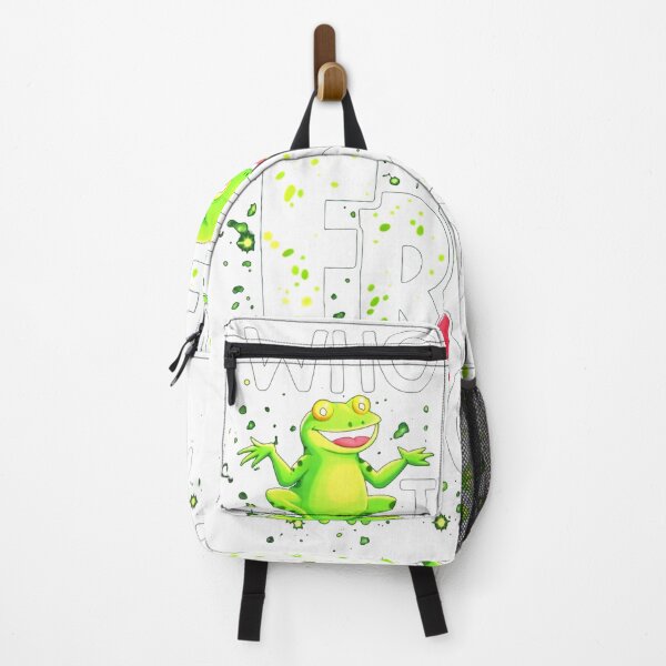 Item preview, Who Let the Frogs Out Funny Frog Pun Design Men Women designed and sold by MiALopezArt.