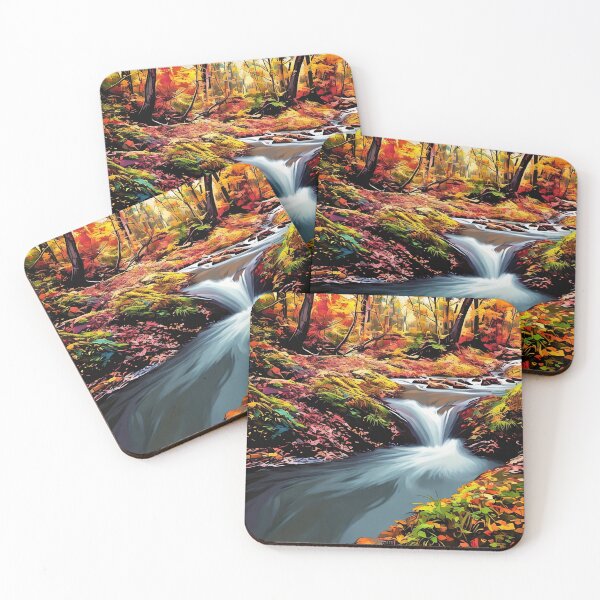 Item preview, Forest Stream in Color designed and sold by tomorrowsart.