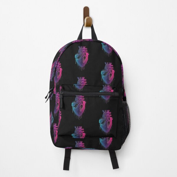 Item preview, Glitch Heart Cyberpunk Teen Art designed and sold by BoxofMoments.