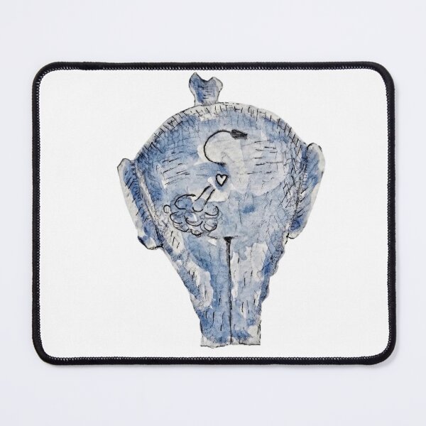 Item preview, Authentic PM2.5 Elephant – Minimal Deadpan Illustration - Transparent Background designed and sold by Rak Scenist.