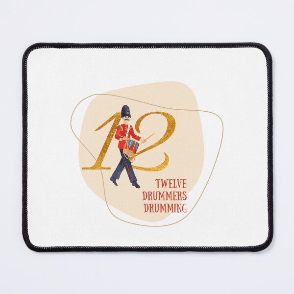 Item preview, Twelve Drummers Drumming designed and sold by S-and-W-4ever.