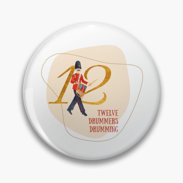 Item preview, Twelve Drummers Drumming designed and sold by S-and-W-4ever.