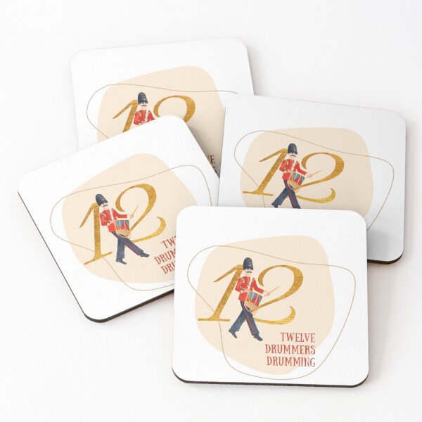 Item preview, Twelve Drummers Drumming designed and sold by S-and-W-4ever.
