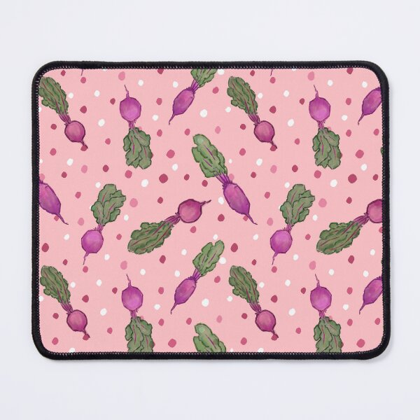 Item preview, Red Beet Polka Dot root vegetable Illustration print designed and sold by EmmaSB-Designs.