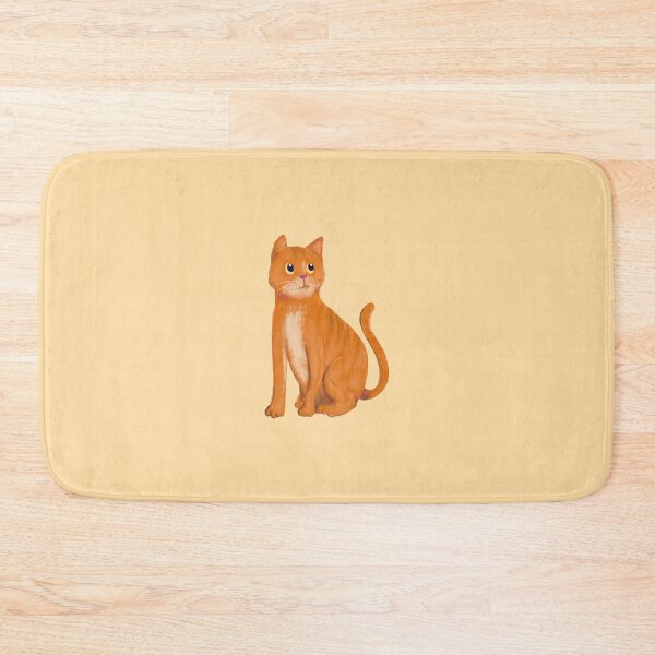 Item preview, Orange Cat Illustration designed and sold by Spring Things.